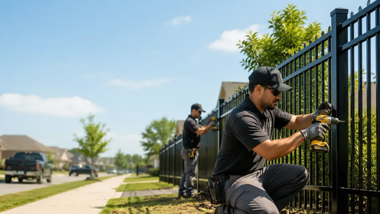 Metal Fence Installation in Cordova, IL